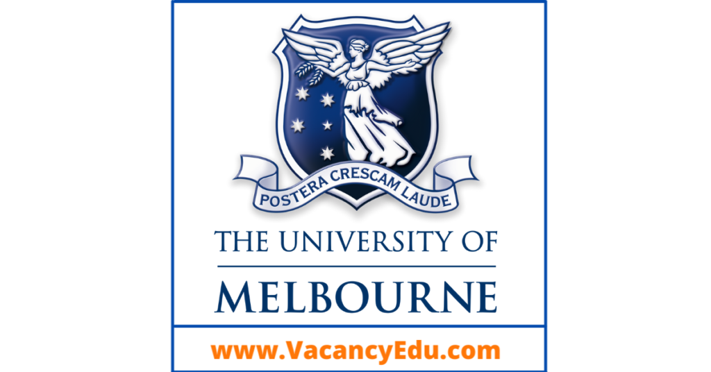 Postdoctoral Position at University of Melbourne Australia