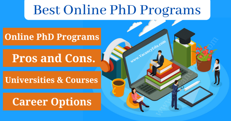 phd programs education online