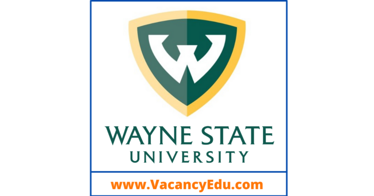 Postdoctoral Position at Wayne State University Michigan USA