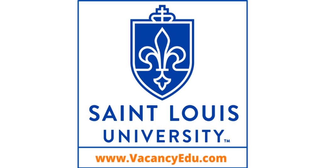 Postdoctoral Fellowship at Saint Louis University Missouri USA
