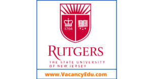 Postdoctoral Fellowship at Rutgers University New Jersey United States