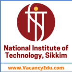 Faculty Recruitment 2021 at NIT Sikkim India