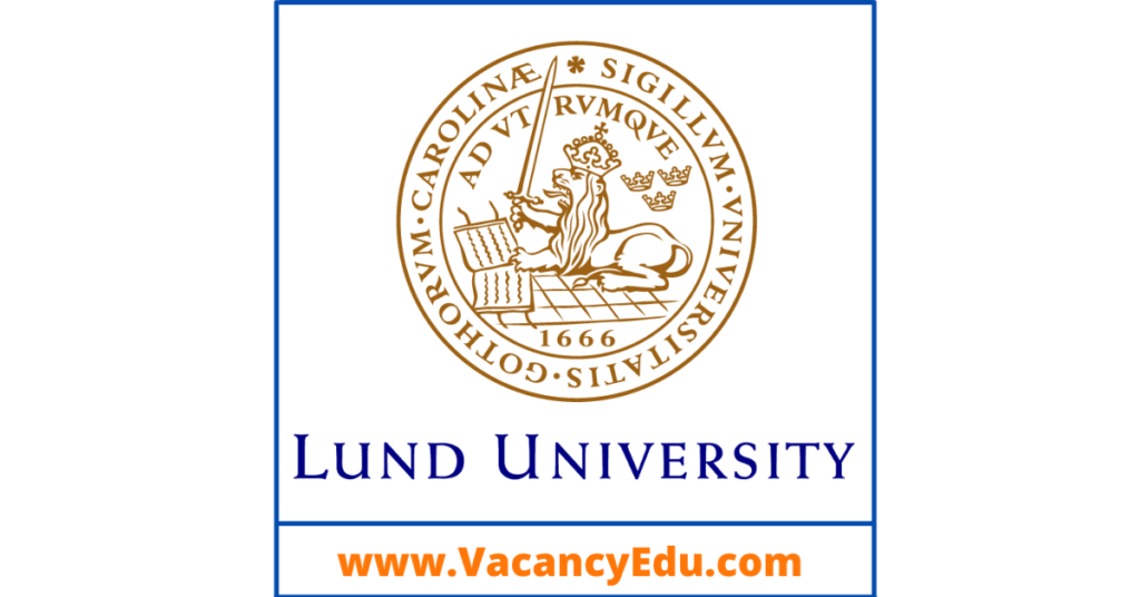 PhD Degree Fully Funded Lund University Scania Sweden