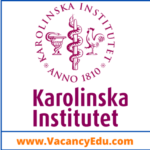 Postdoctoral Fellowship at Karolinska Institute Sweden