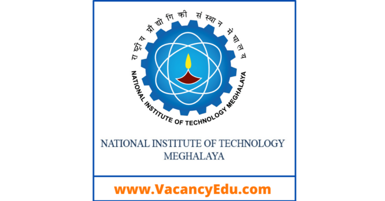 Junior Research Fellow (JRF) Position at NIT, Meghalaya, India