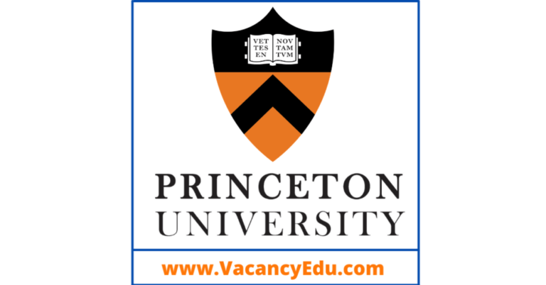 Postdoctoral Fellowship at Princeton University, New Jersey, United States 