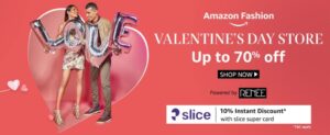 Amazon Valentines Day Sale Offers 2022 : Upto 70% OFF on Gifts