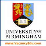 Postdoctoral Fellowship at University of Birmingham, England