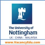 Postdoctoral Fellowship at University of Nottingham, Nottingham, England