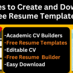 Top Websites to Create and Download Free Resume Templates