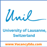 PhD Degree-Fully Funded at University of Lausanne (UNIL), Switzerland