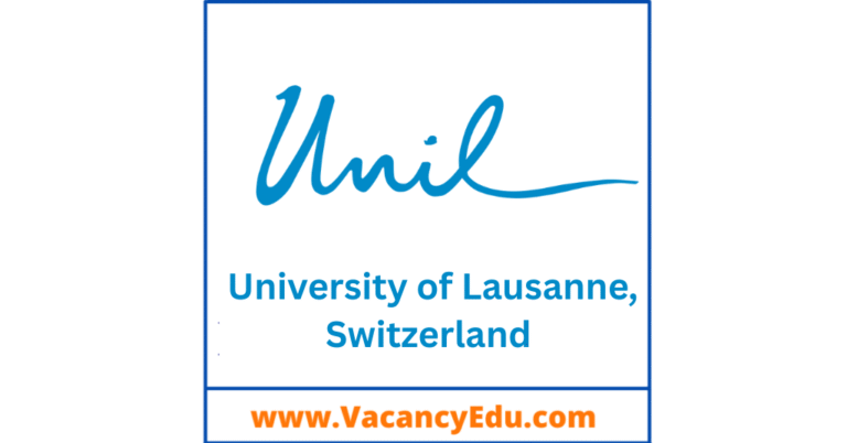 Postdoctoral Fellowship at University of Lausanne (UNIL), Switzerland