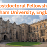 05 Postdoctoral Fellowship at Durham University, England