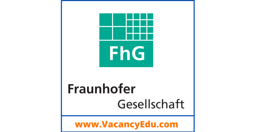 Postdoctoral Fellowship at Fraunhofer-Gesellschaft, Germany
